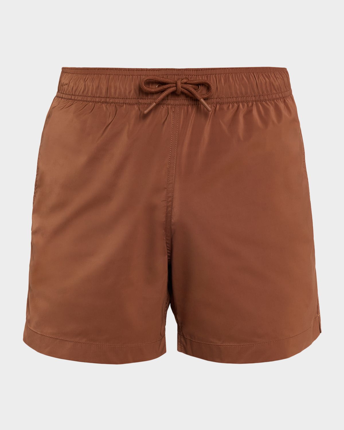 Frescobol Carioca Men 's Salvador Elastic-Waistband Swim Trunks