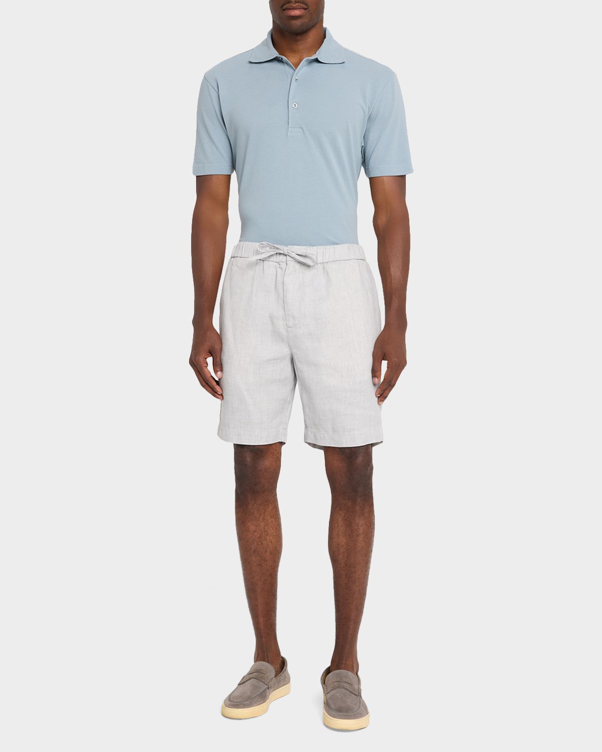 Frescobol Carioca Men 's Luca Cotton Pique Polo Shirt | Thumbnail 5 Frescobol Carioca Men 's Luca Cotton Pique Polo Shirt | Thumbnail 5
