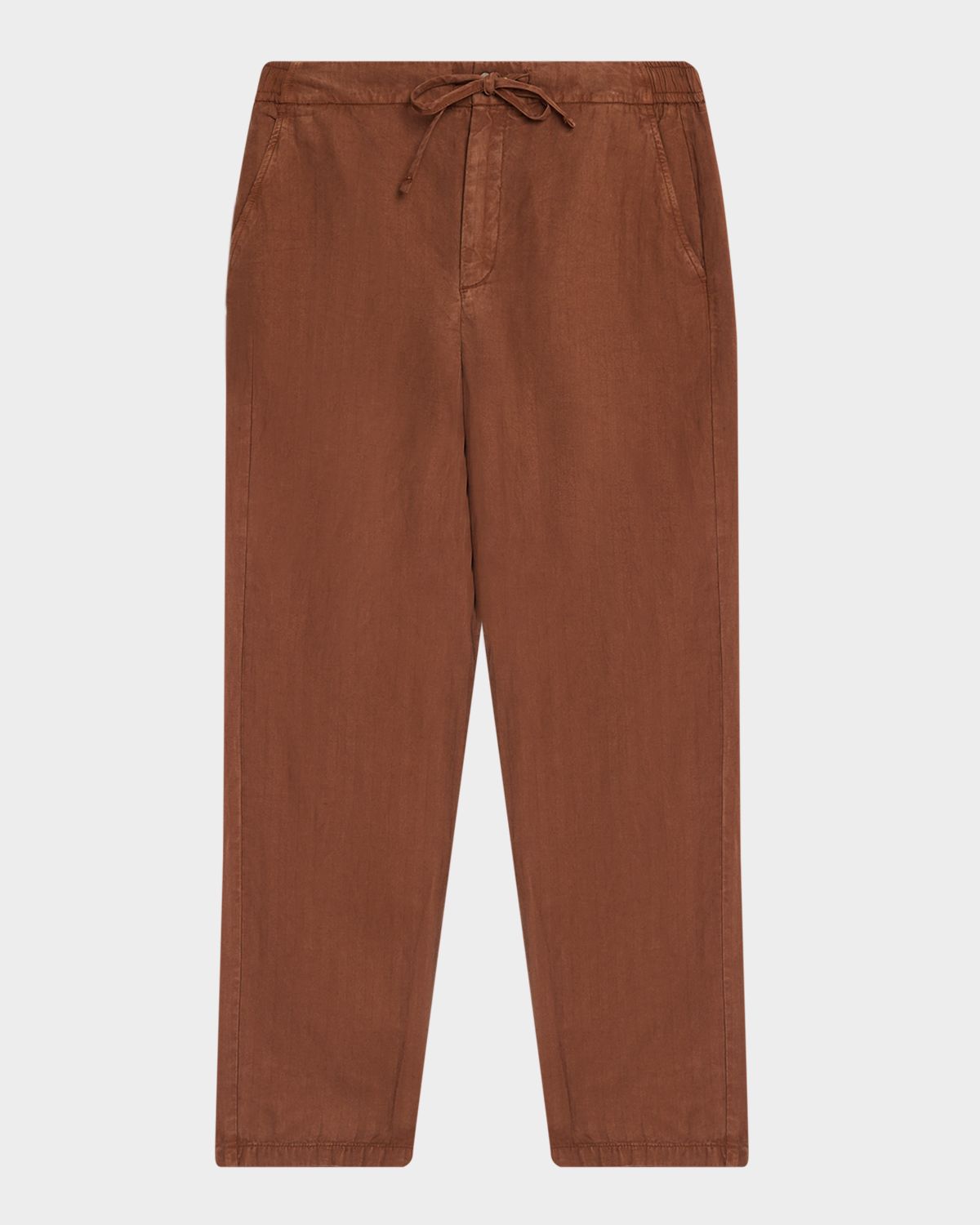 Frescobol Carioca Men 's Mendes Linen Blend Drawstring Pants