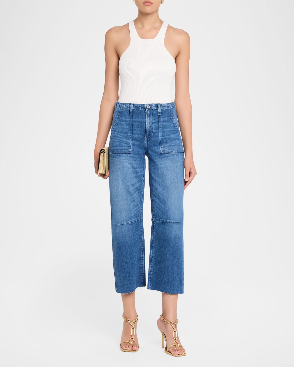 LE JEAN Utility Soft Barrel Jeans | Thumbnail 2 LE JEAN Utility Soft Barrel Jeans | Thumbnail 2