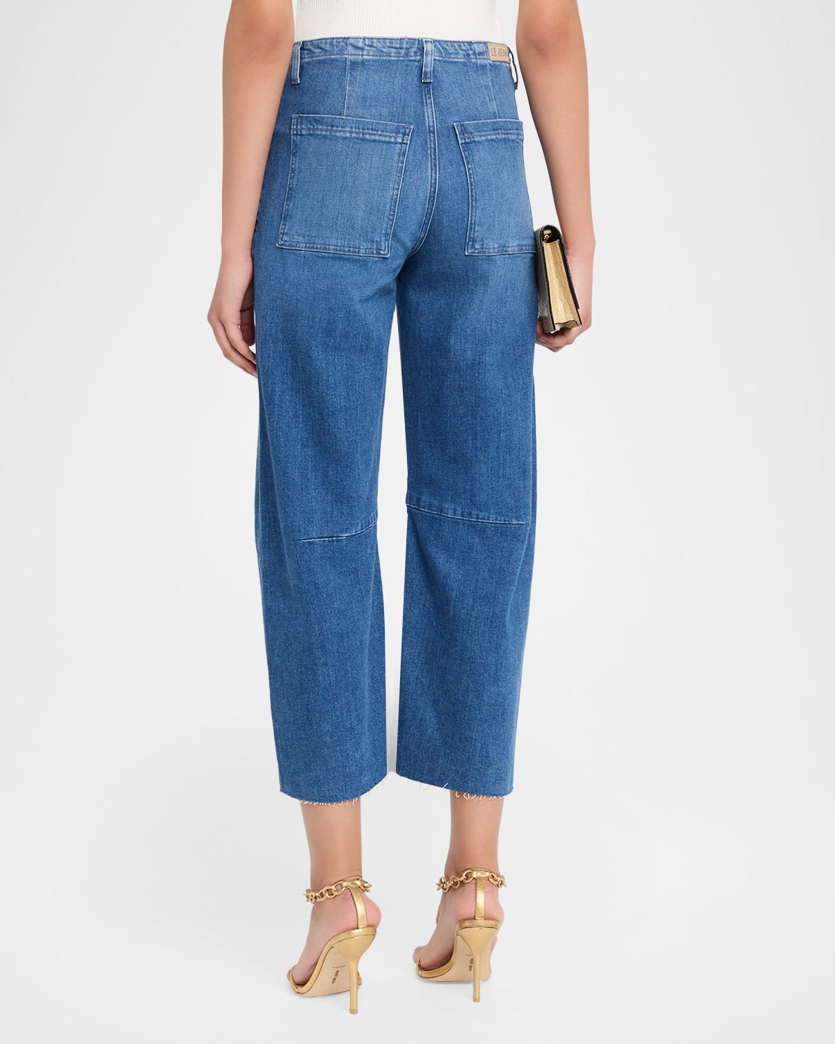 LE JEAN Utility Soft Barrel Jeans | Thumbnail 3 LE JEAN Utility Soft Barrel Jeans | Thumbnail 3