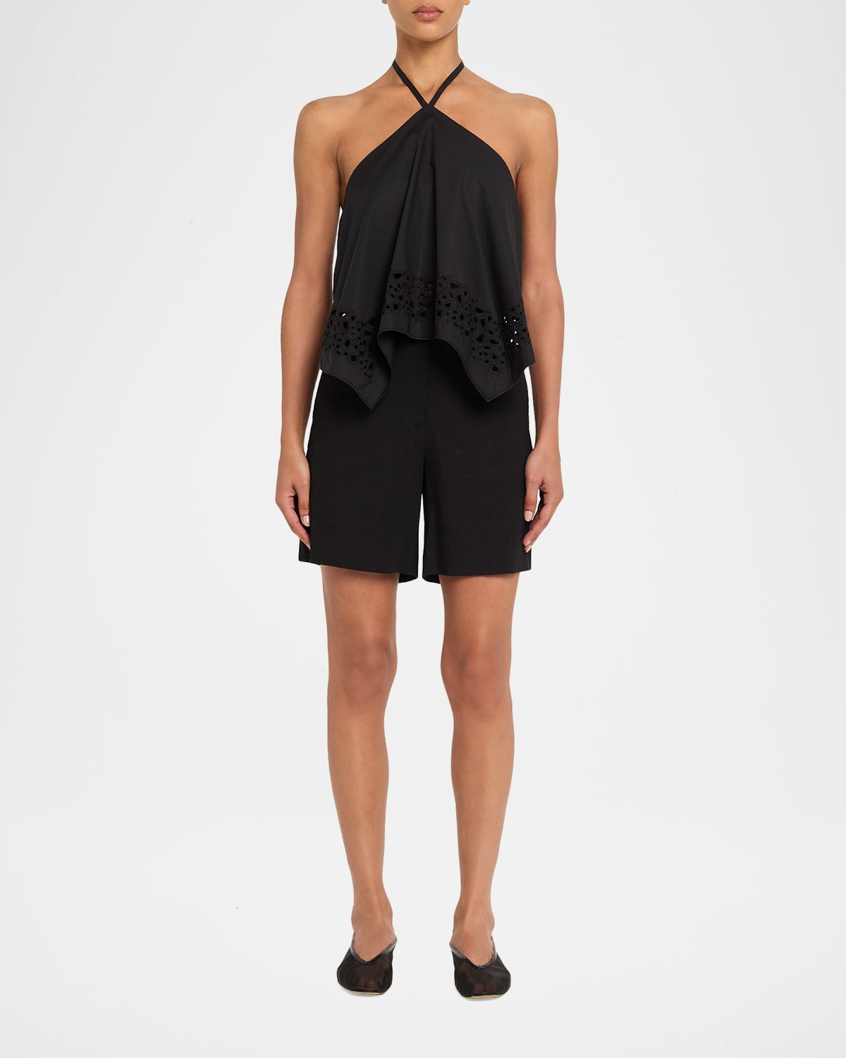 A.L.C. Louis Linen-Blend Shorts | Thumbnail 5 A.L.C. Louis Linen-Blend Shorts | Thumbnail 5