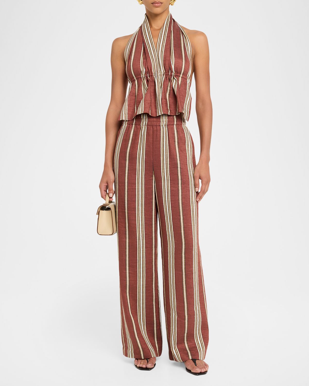 A.L.C. Tyler Stripe Linen Pants