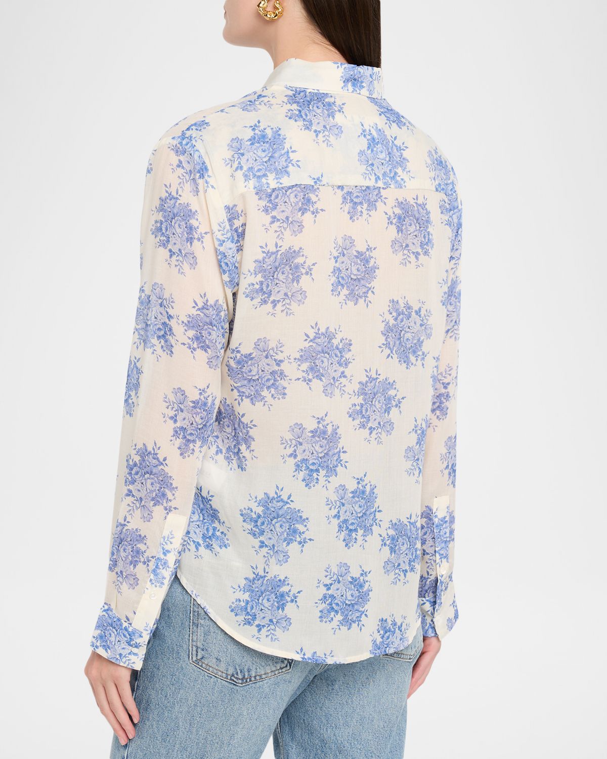 CISSA Waterfall Ruffle Placket Shirt | Thumbnail 3 CISSA Waterfall Ruffle Placket Shirt | Thumbnail 3