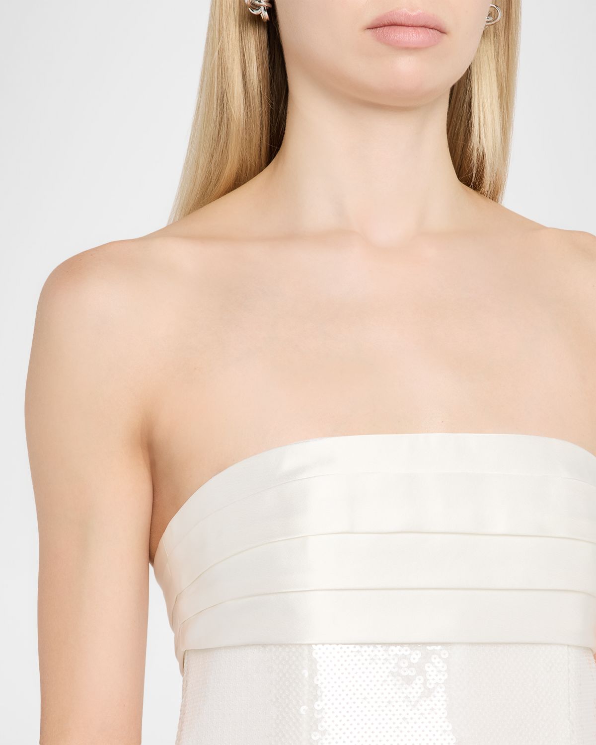 Retrofete Chentari Sequined Strapless Mini Dress | Thumbnail 5 Retrofete Chentari Sequined Strapless Mini Dress | Thumbnail 5