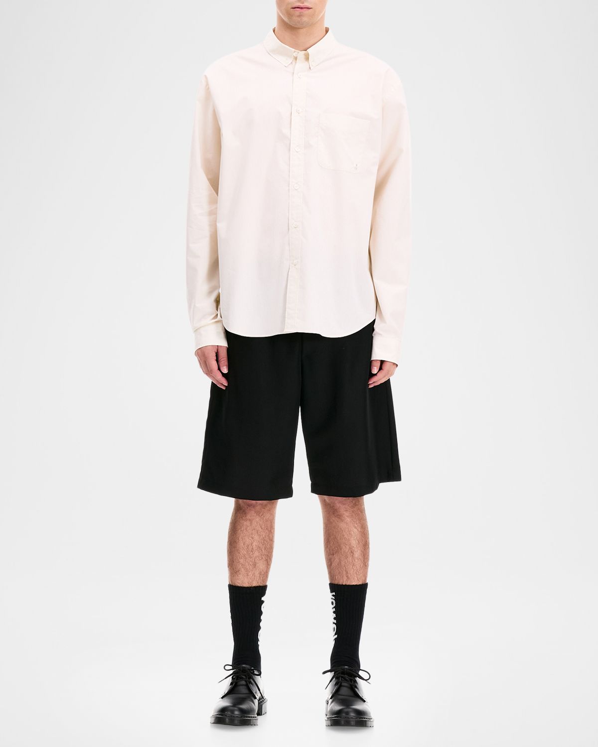 vowels Men 's Easy Wool and Nylon Pull-On Shorts