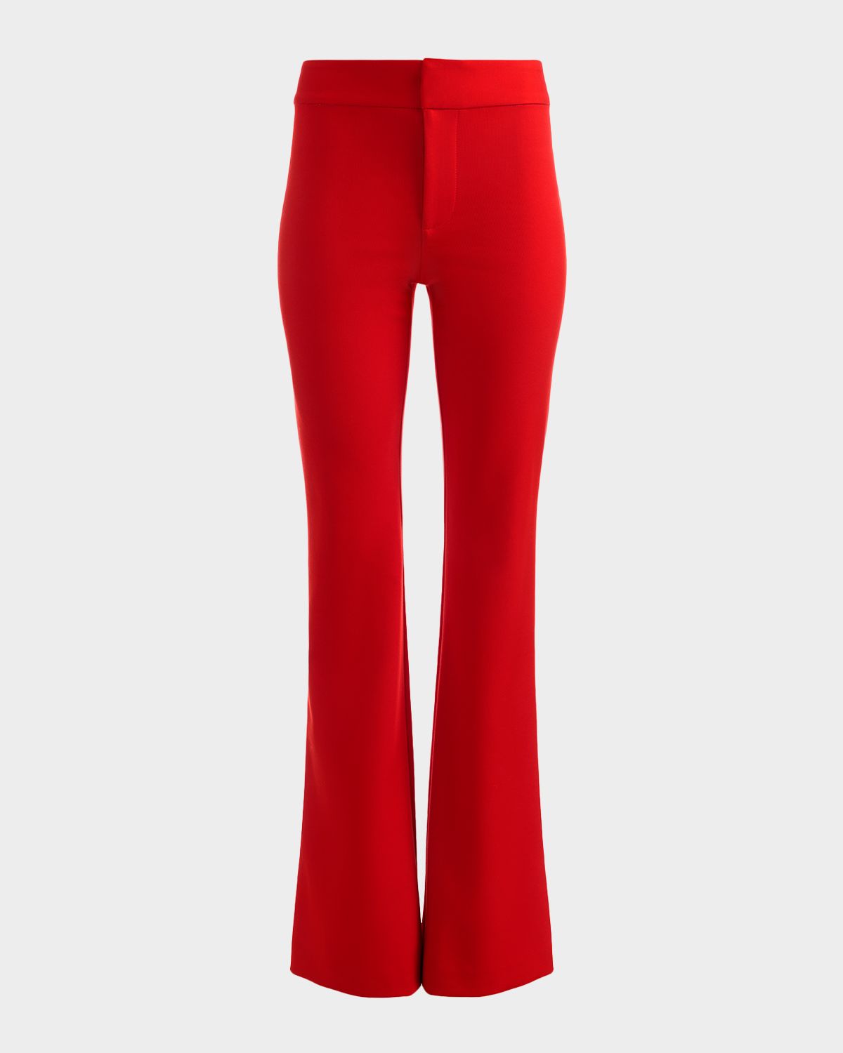 ALICE + OLIVIA Andrew Mid-Rise Bootcut Pants