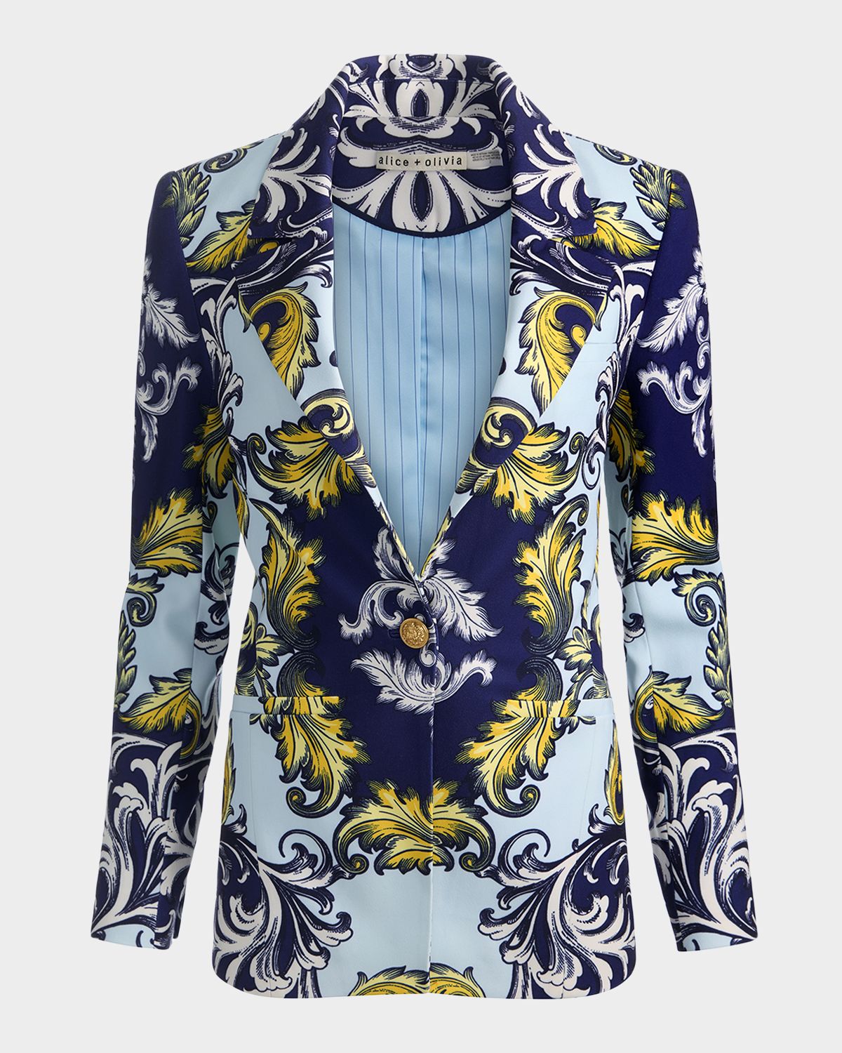 ALICE + OLIVIA Hope Clean Fitted Blazer