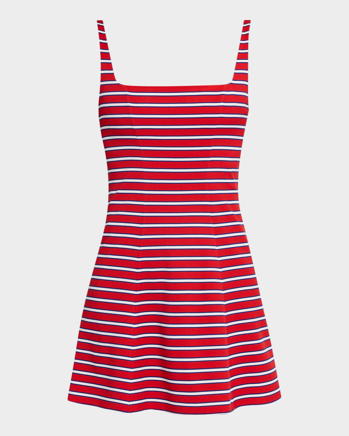 ALICE + OLIVIA Julia Striped Mini Dress