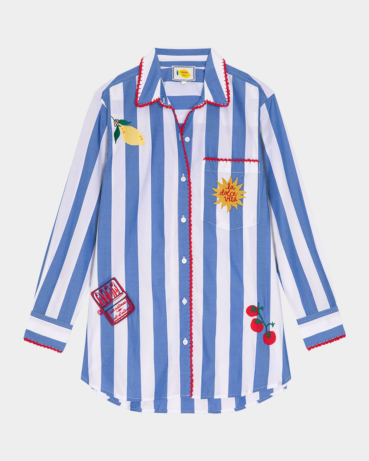 Rails x Giadzy Elsa Embroidered Dolce Vita Shirt