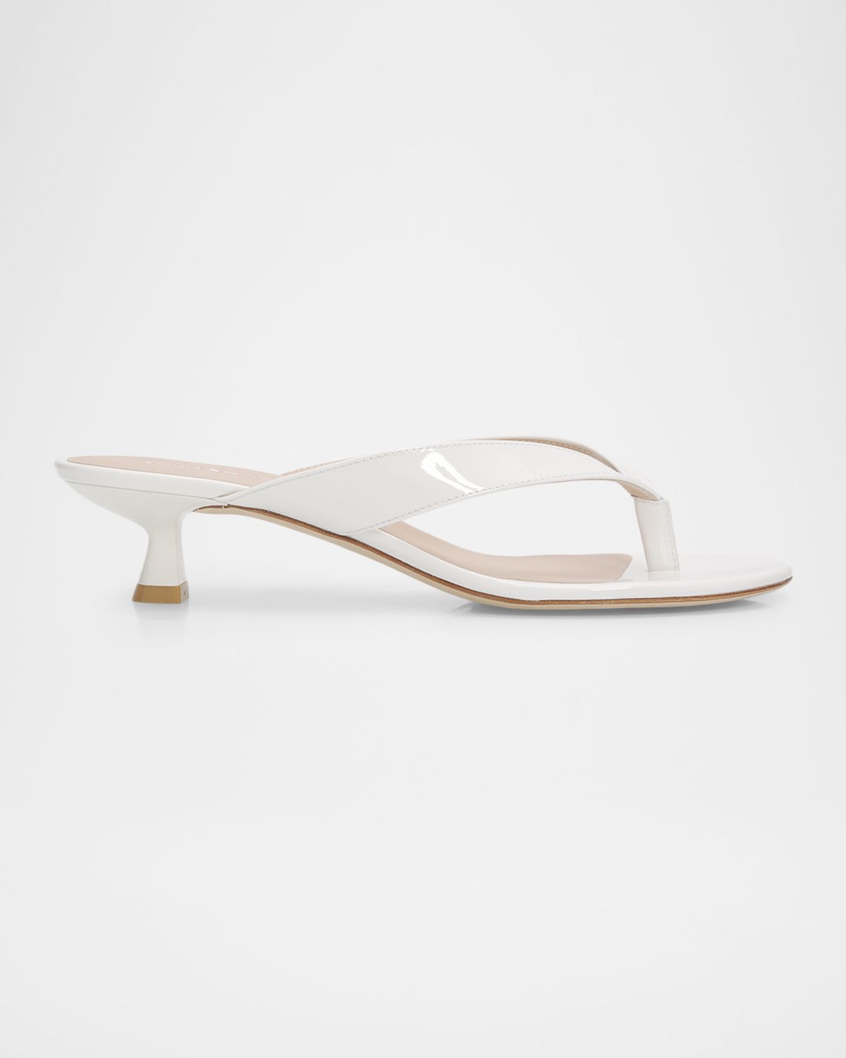 Stuart Weitzman 35mm Rio Sleek Patent Leather Thong Sandals | Thumbnail 7 Stuart Weitzman 35mm Rio Sleek Patent Leather Thong Sandals | Thumbnail 7