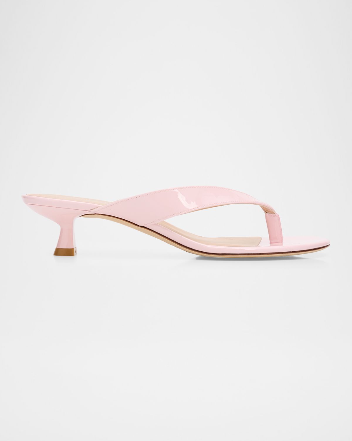 Stuart Weitzman 35mm Rio Sleek Patent Leather Thong Sandals | Thumbnail 7 Stuart Weitzman 35mm Rio Sleek Patent Leather Thong Sandals | Thumbnail 7