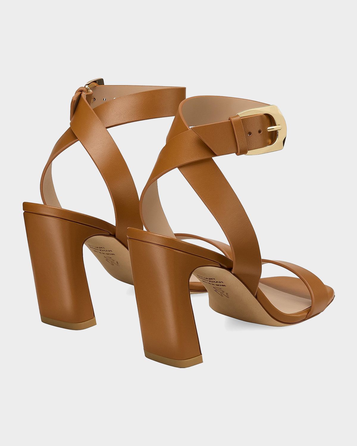 Stuart Weitzman 85mm Sai Leather Ankle-Strap Sandals | Thumbnail 4 Stuart Weitzman 85mm Sai Leather Ankle-Strap Sandals | Thumbnail 4