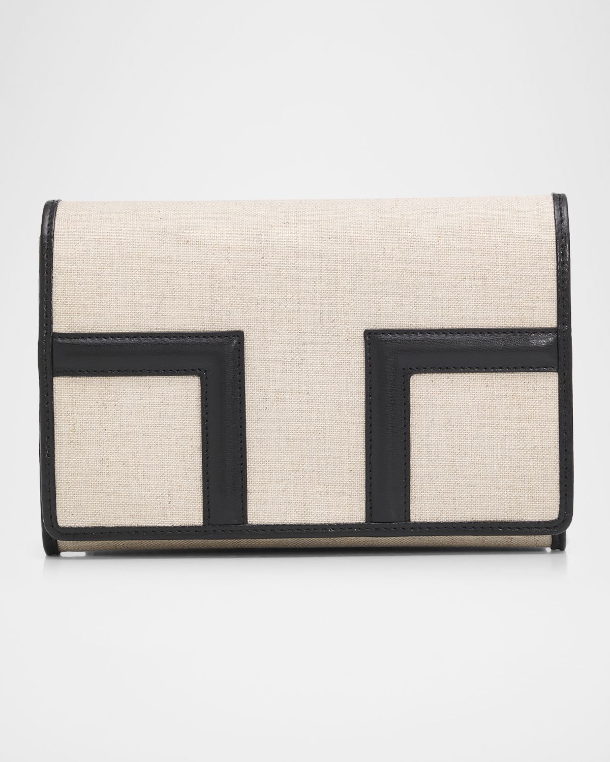 Toteme T-Flap Canvas Envelope Wristlet Bag