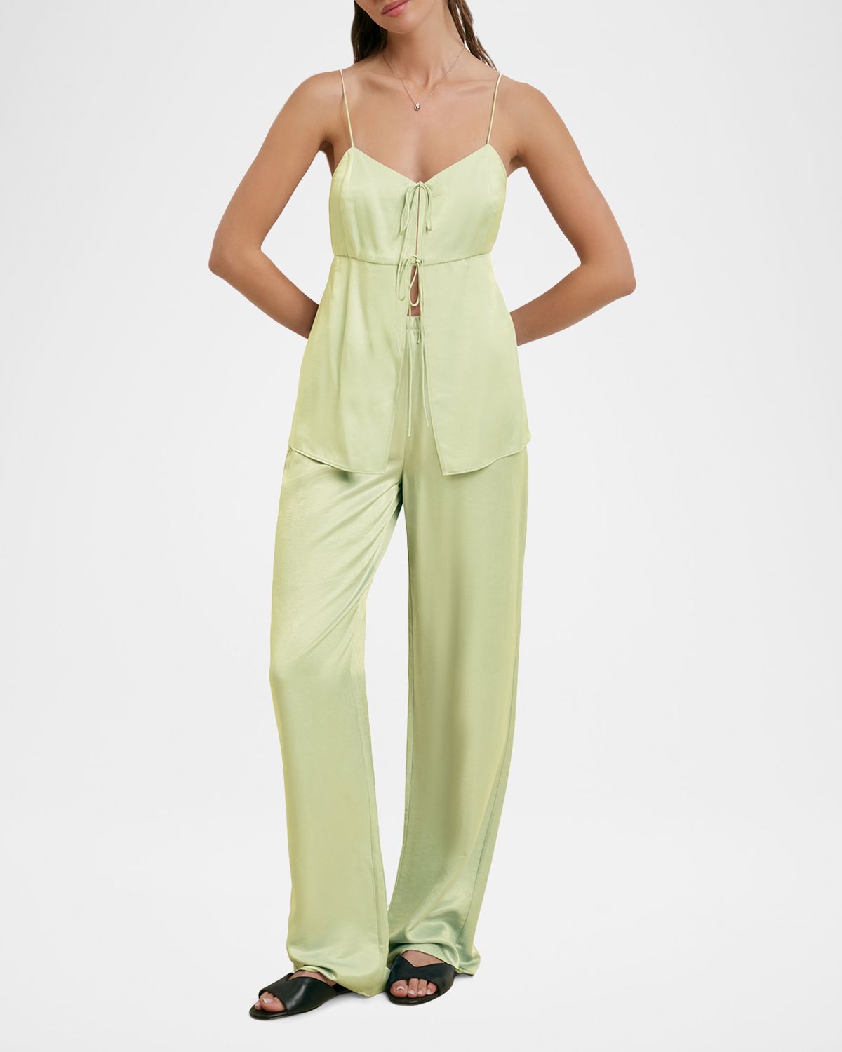 Favorite Daughter The Everything Satin Pants