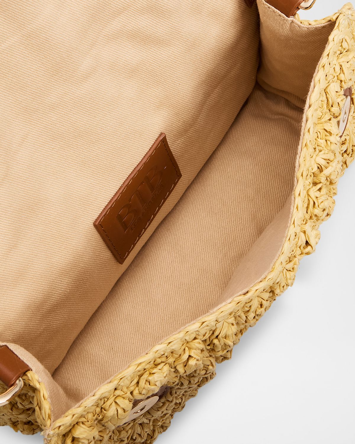 BTB Los Angeles Leilani Raffia Top Handle Bag | Thumbnail 4 BTB Los Angeles Leilani Raffia Top Handle Bag | Thumbnail 4