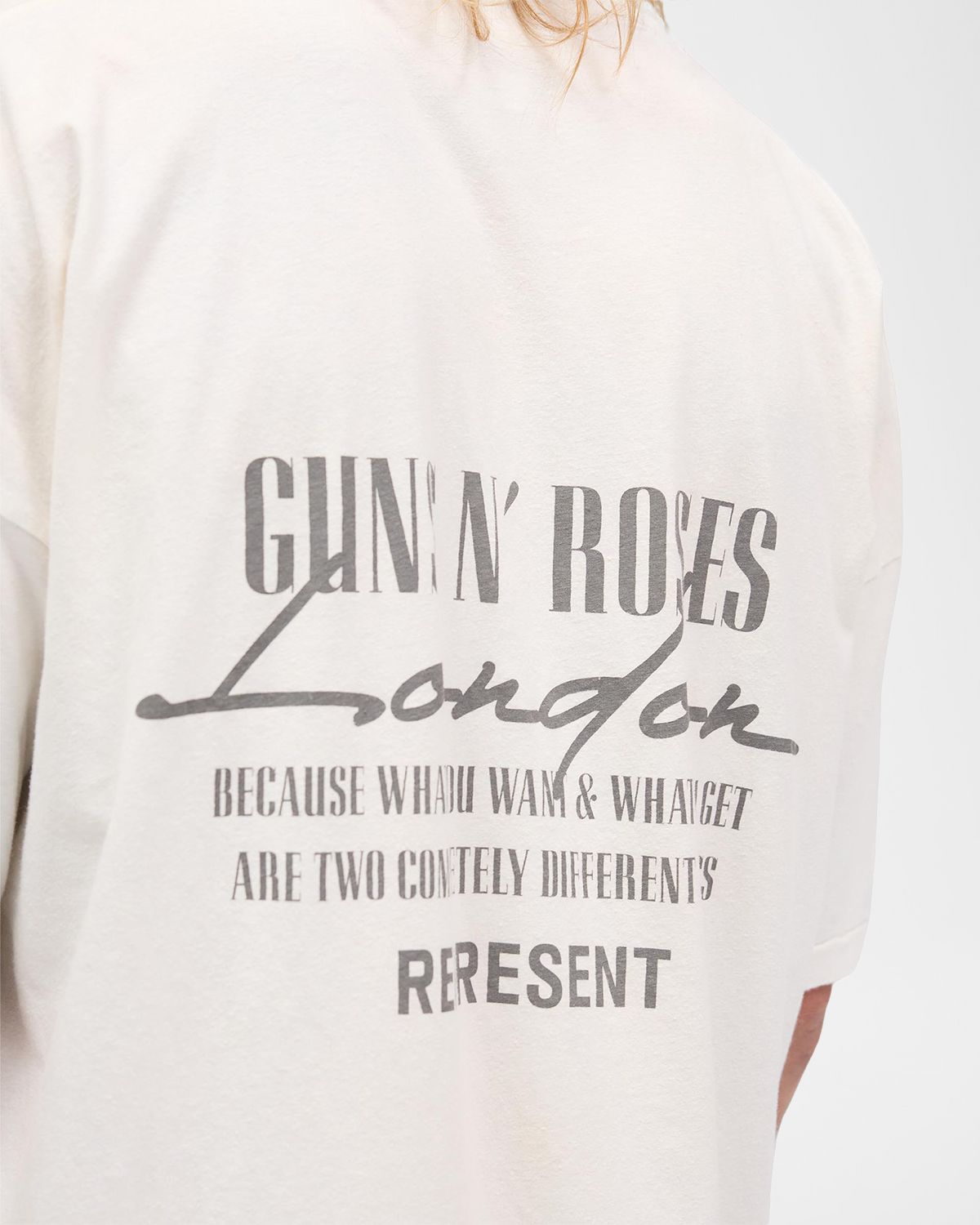 REPRESENT x Guns N' Roses Men 's CrossT-Shirt | Thumbnail 3 REPRESENT x Guns N' Roses Men 's CrossT-Shirt | Thumbnail 3