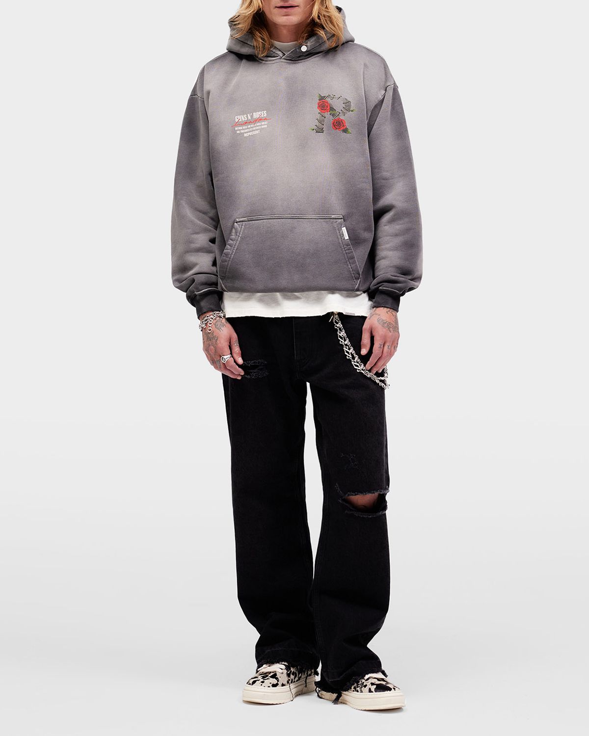 REPRESENT x Guns N' Roses Men 's Tour Hoodie