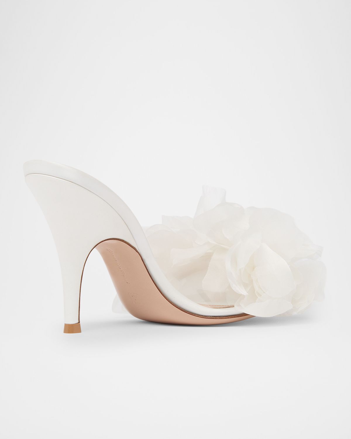 Gianvito Rossi 95MM Appliqué Mule Sandals