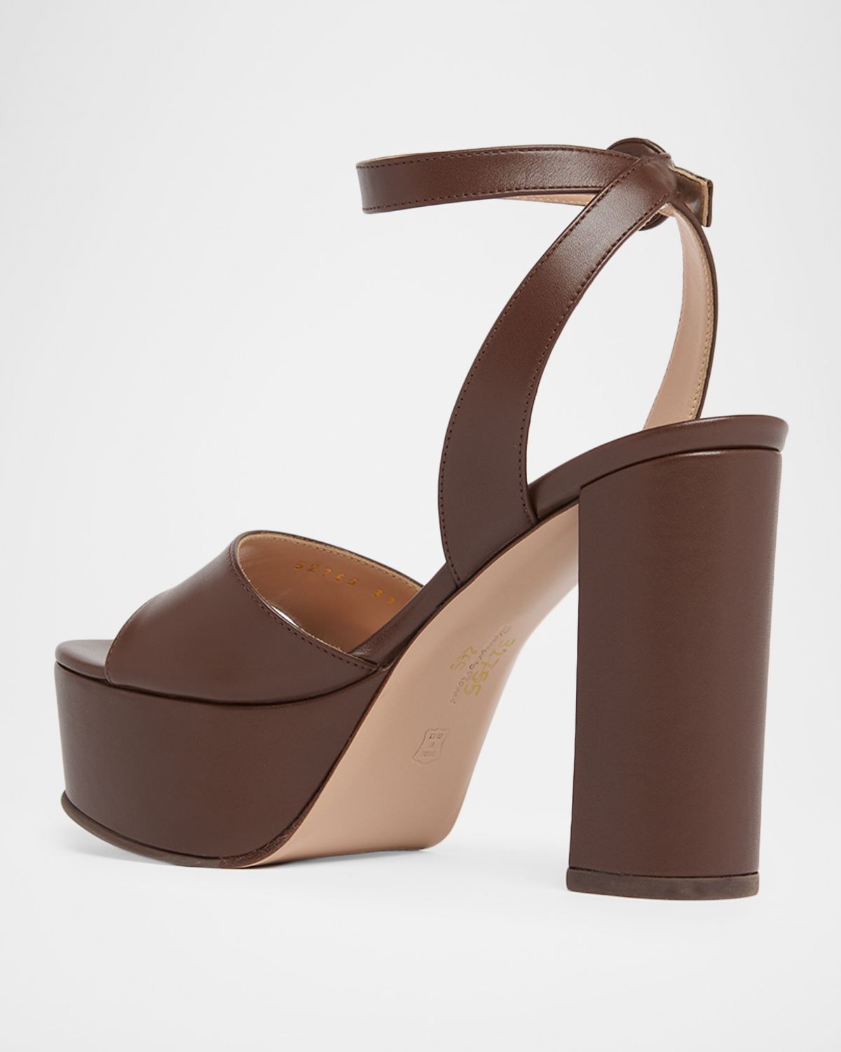 Gianvito Rossi 70MM Leather Platform Sandals