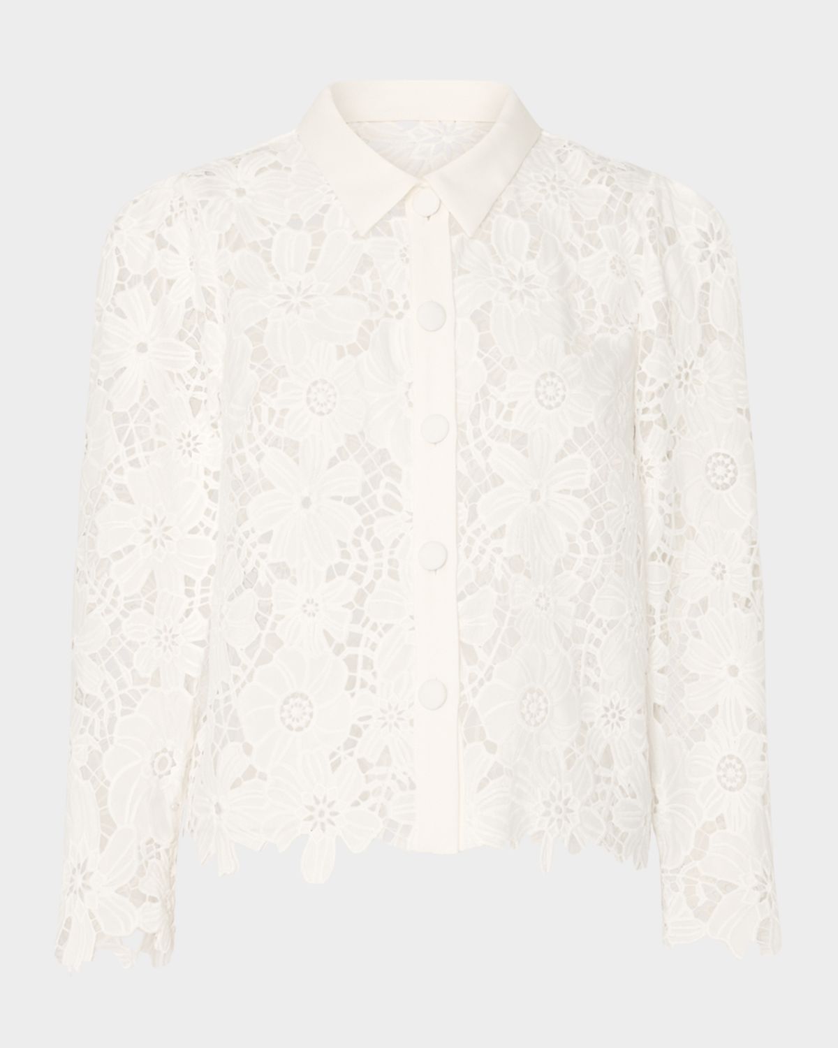 Milly June Roja Floral Lace Top