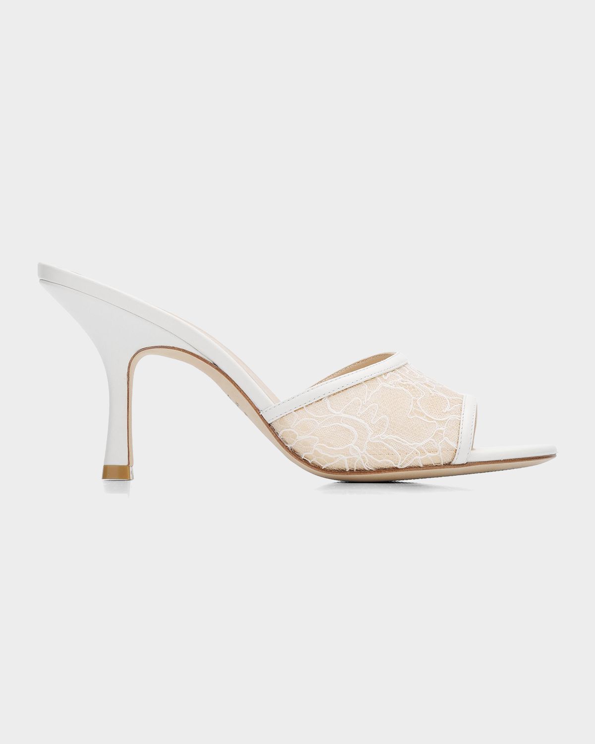 Stuart Weitzman Bareitall 85mm Lace Slide Sandals | Thumbnail 6 Stuart Weitzman Bareitall 85mm Lace Slide Sandals | Thumbnail 6