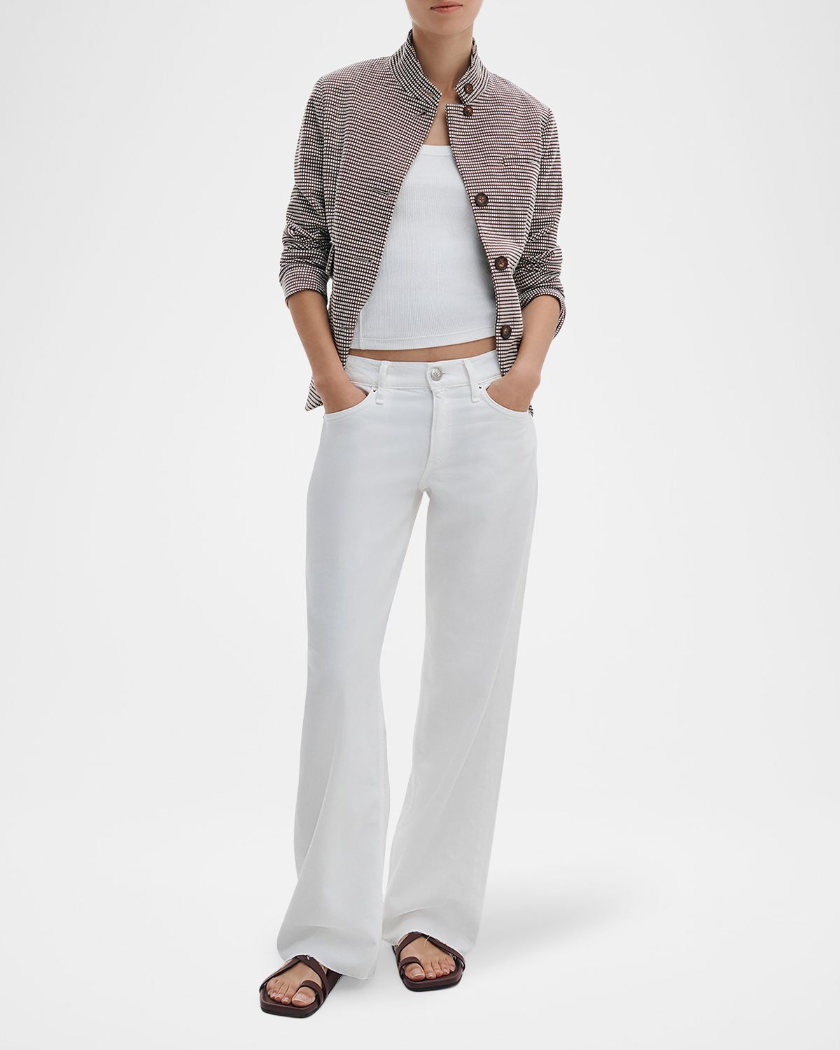Rag & Bone Featherweight Saige Relaxed Straight Jeans
