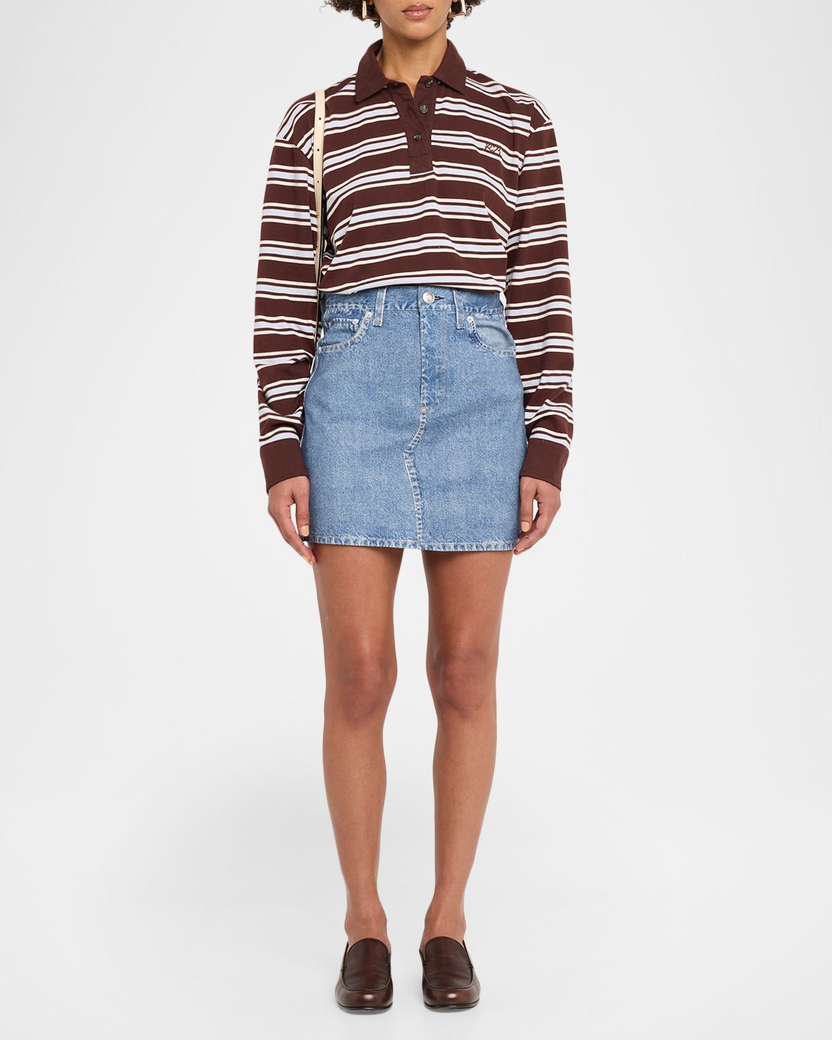 Rag & Bone RB Rugby Stripe Long-Sleeve Shirt