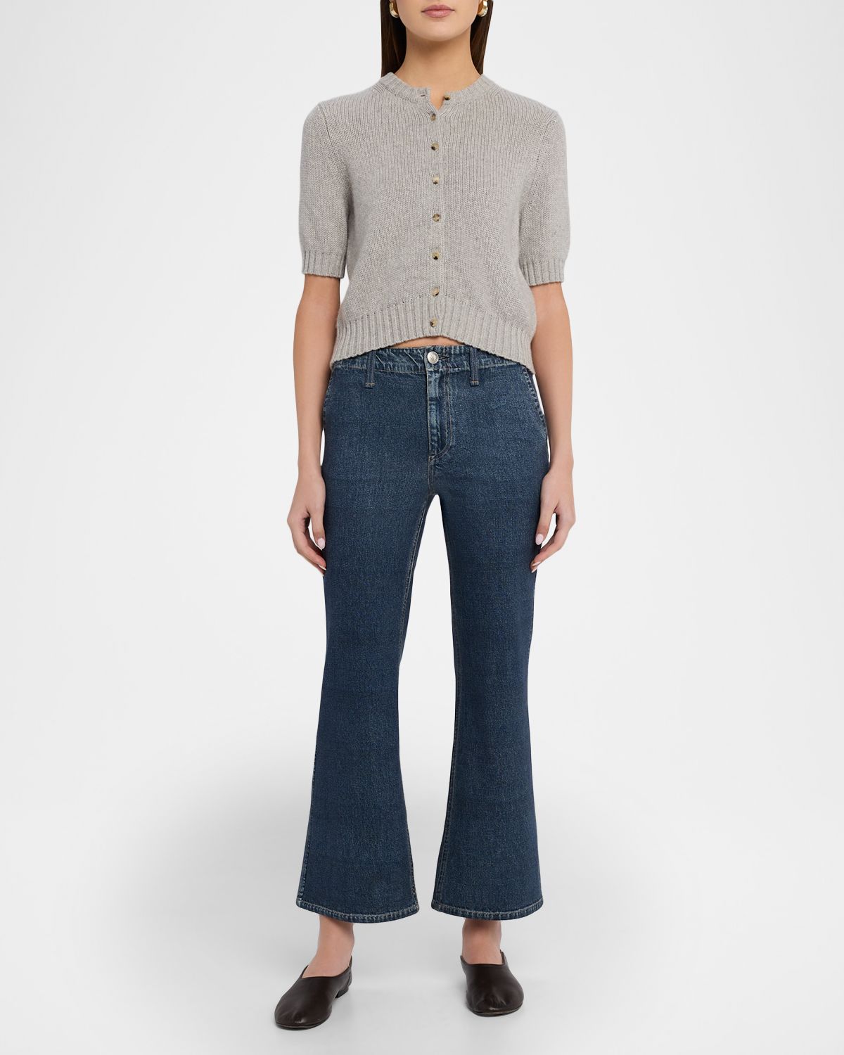 Rag & Bone rb Miramar Ponte Kick-Flare Pants