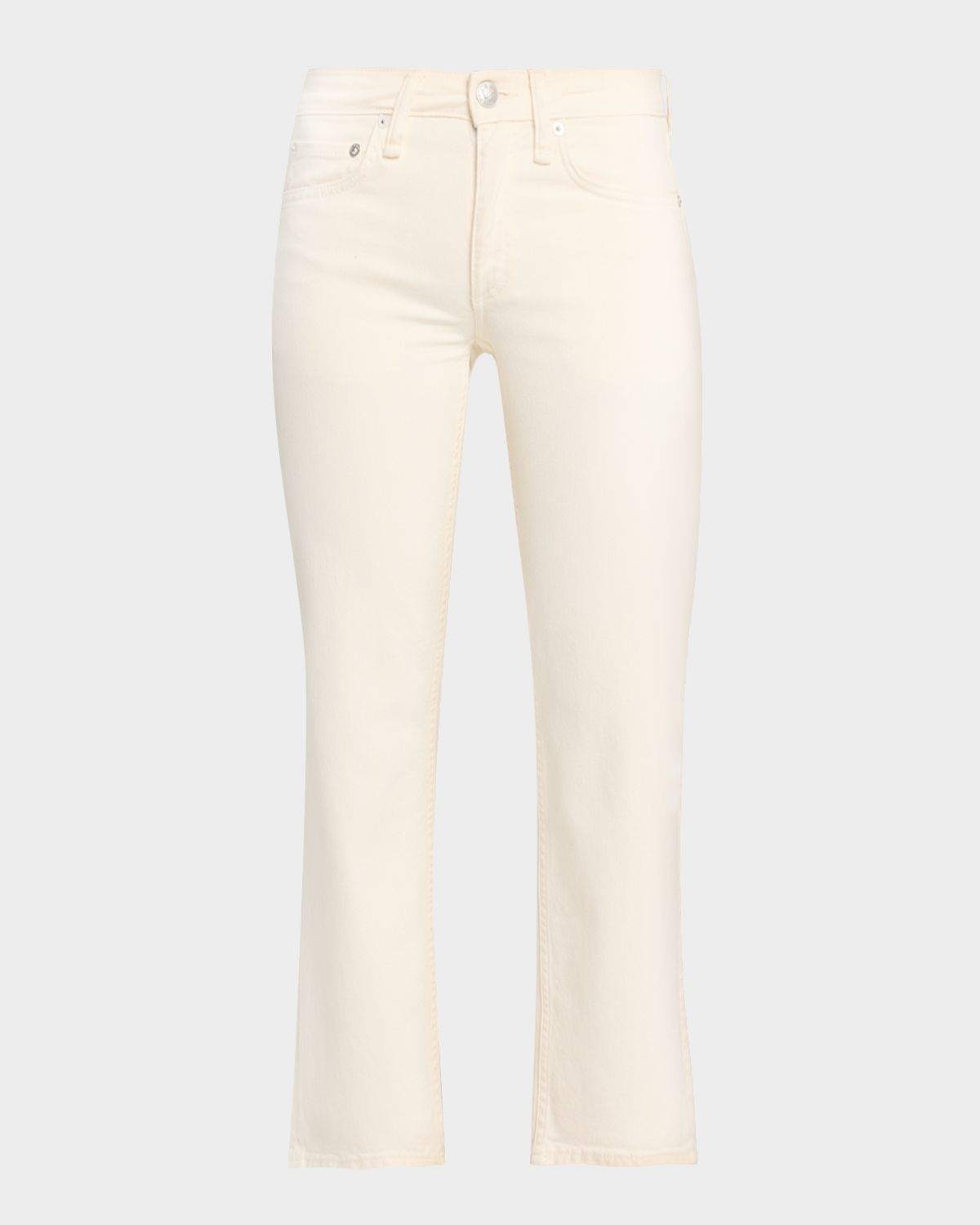 Rag & Bone Harlow Low-Rise Ankle Straight Jeans