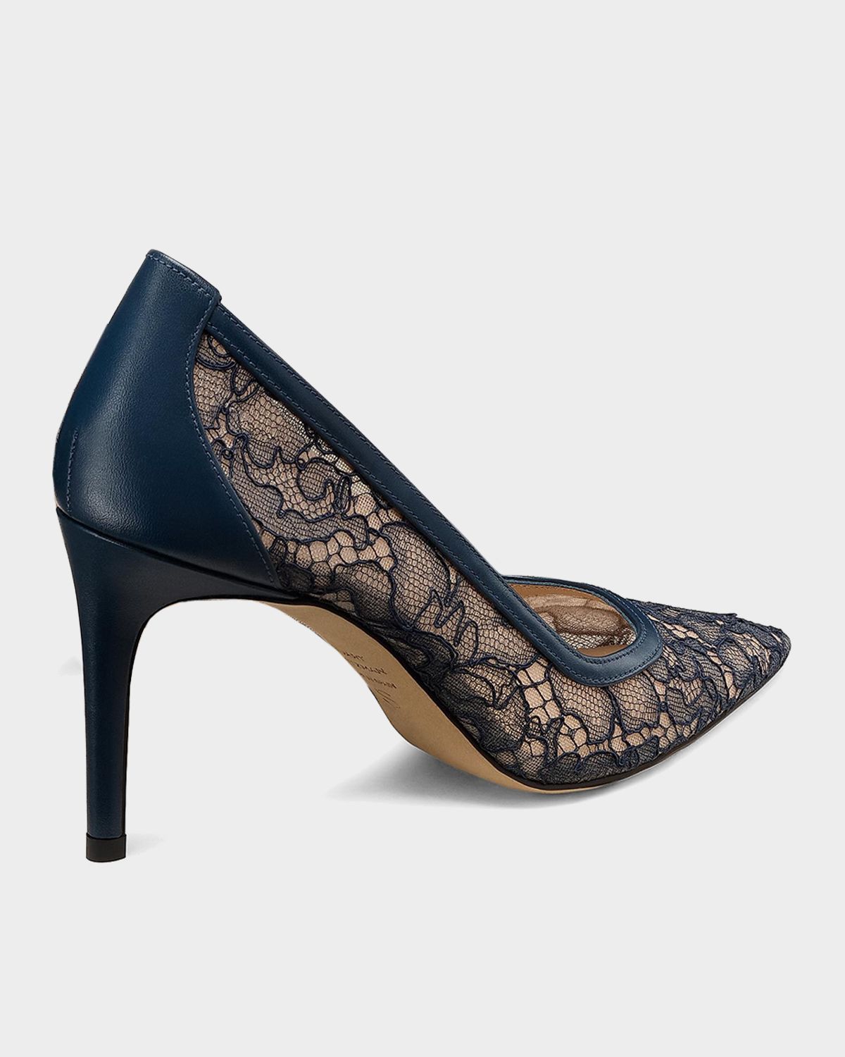 Stuart Weitzman 85mm Stuart Power Lace Pumps