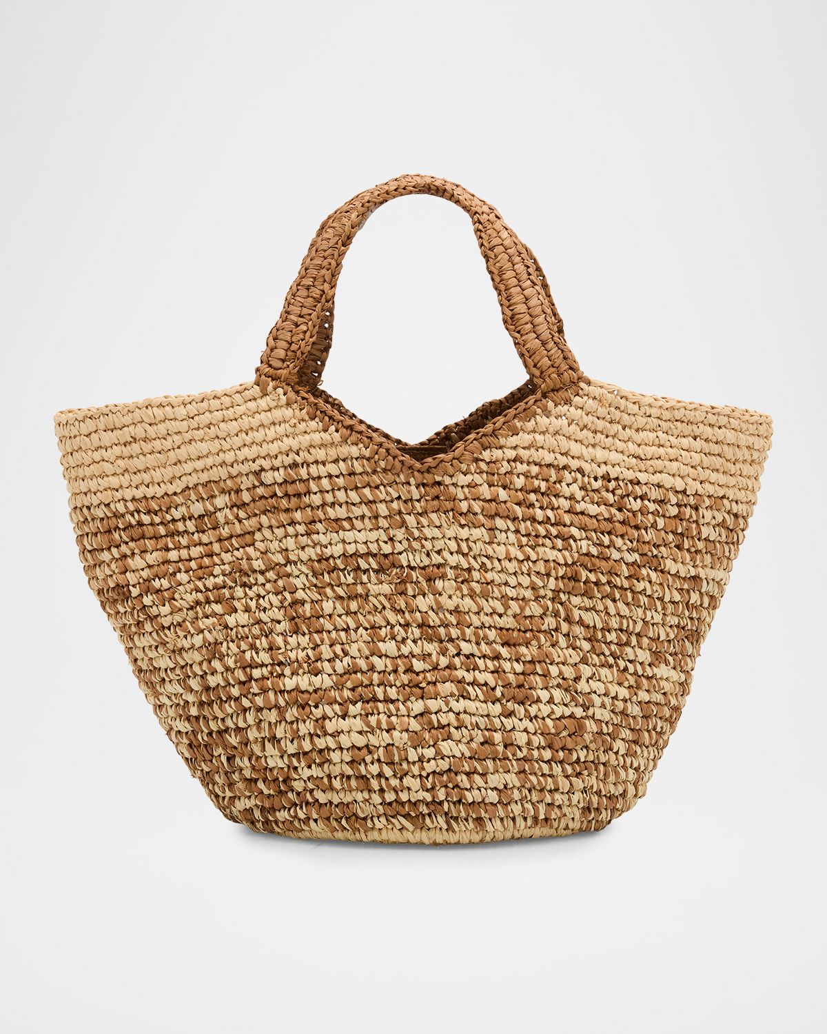 BTB Los Angeles Bronson Mini Raffia Tote Bag