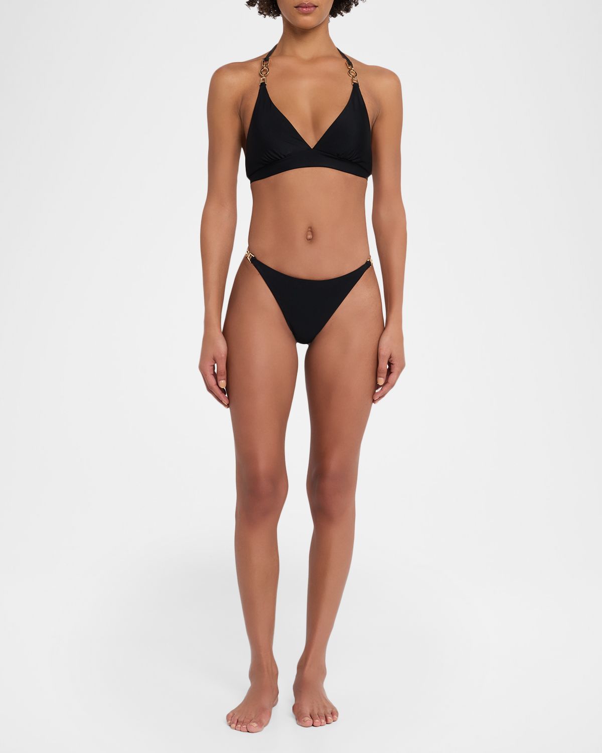 Ramy Brook Madalyn Low-Rise Bikini Bottoms