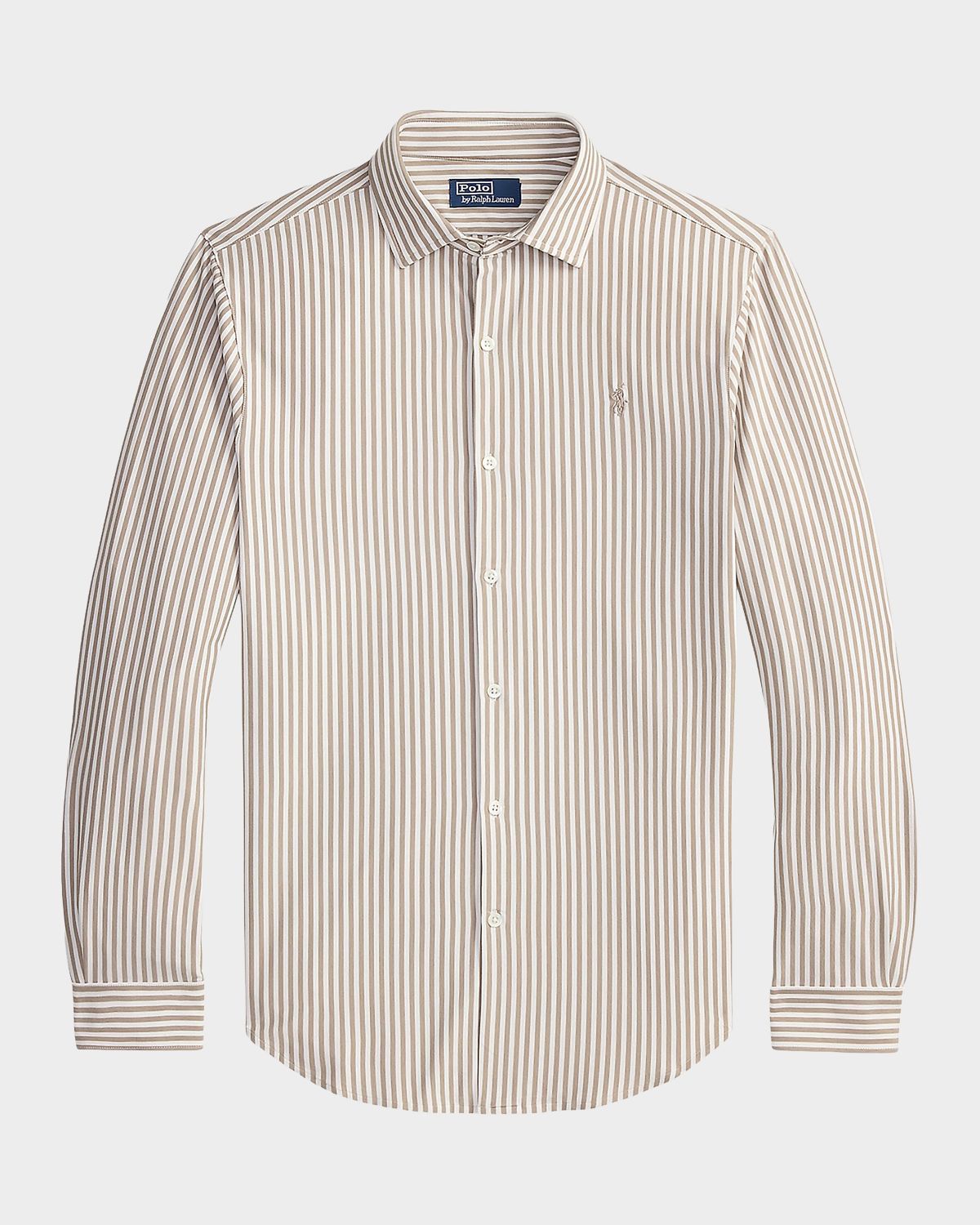 Polo Ralph Lauren Men 's Pinstripe Cotton Oxford Sport Shirt