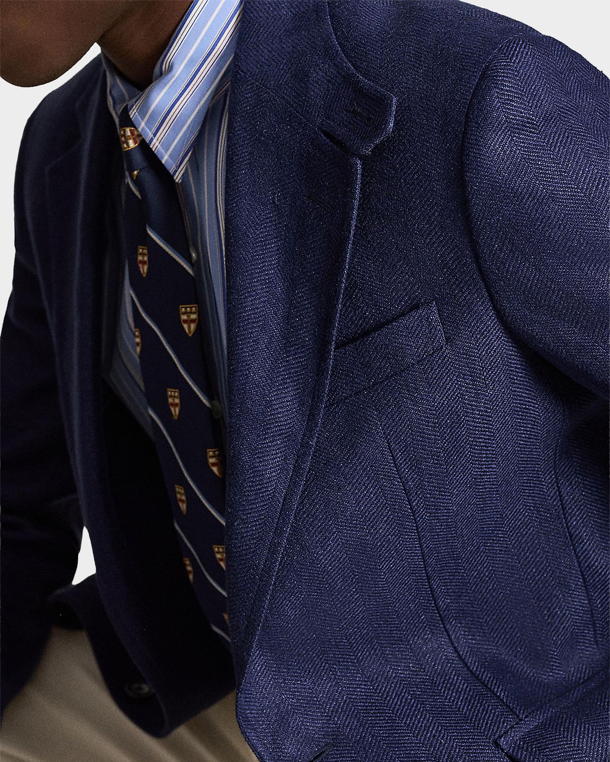 Polo Ralph Lauren Men 's Herringbone Single-Breasted Sport Coat | Thumbnail 5 Polo Ralph Lauren Men 's Herringbone Single-Breasted Sport Coat | Thumbnail 5