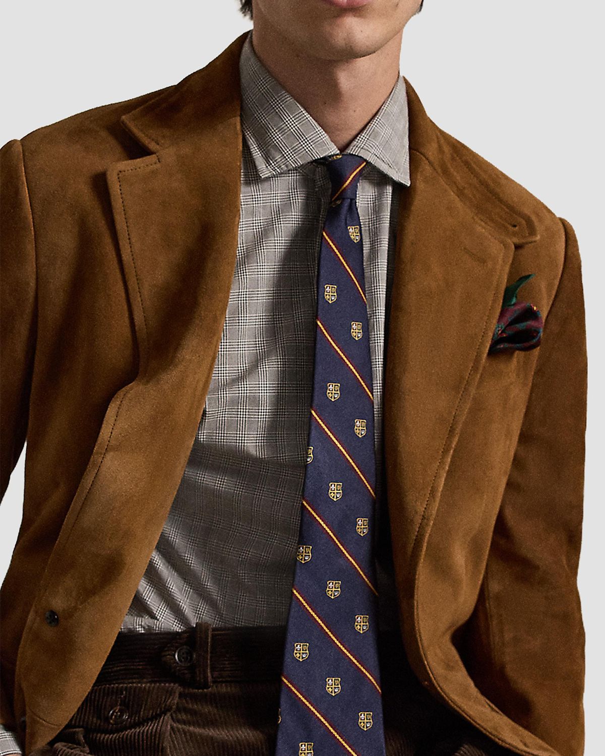 Polo Ralph Lauren Men 's Classic Fit Glen Plaid Poplin Sport Shirt | Thumbnail 6