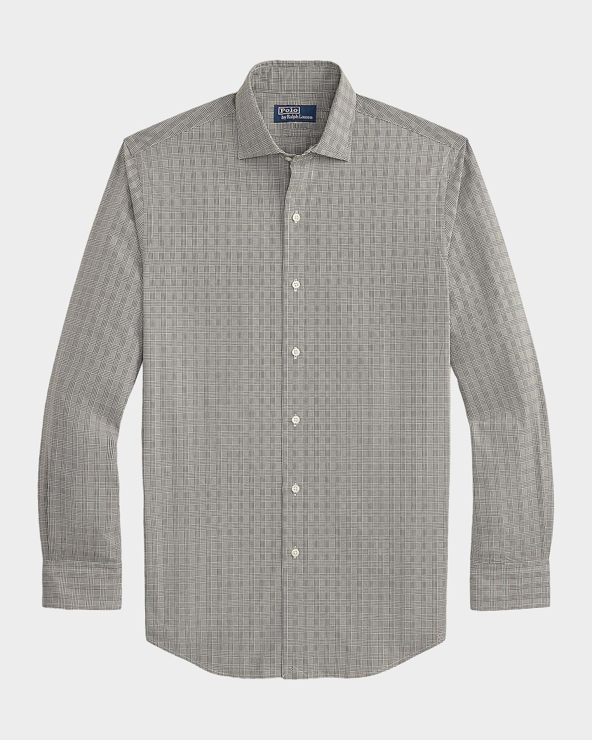 Polo Ralph Lauren Men 's Classic Fit Glen Plaid Poplin Sport Shirt