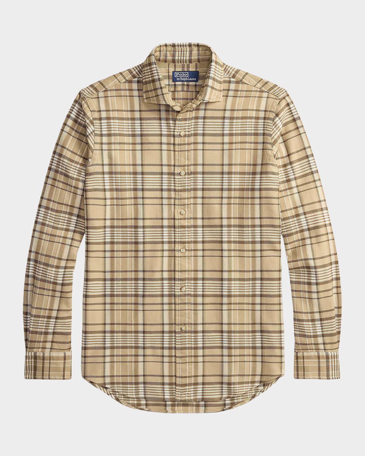 Polo Ralph Lauren Men 's Classic Fit Plaid Flannel Button-Down Shirt