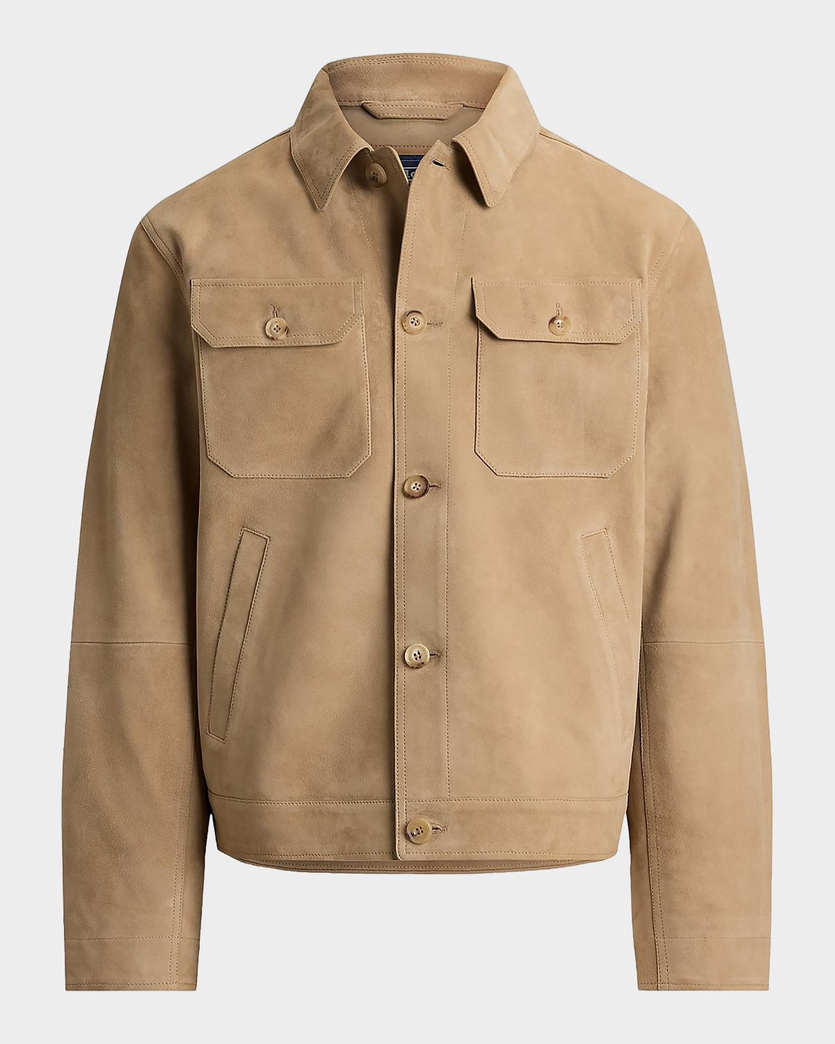 Polo Ralph Lauren Men 's The Ashdale Suede Shirt Jacket