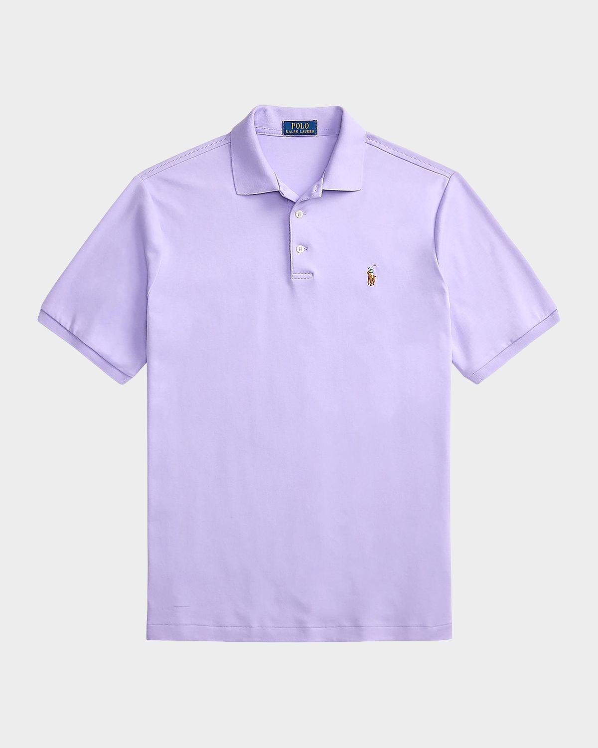 Polo Ralph Lauren Men 's Cotton Interlock Embroidered-Pony Polo Shirt - Women's Clothing