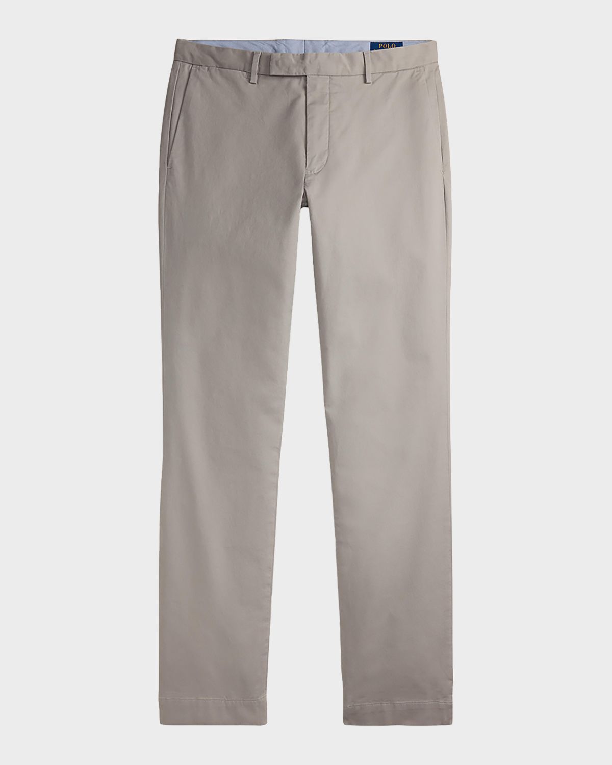 Polo Ralph Lauren Mens ' Stretch Twill Slim Straight Flat-Front Trousers