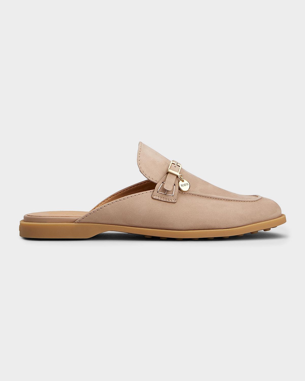 Tod 's Leather Round-Toe Mules