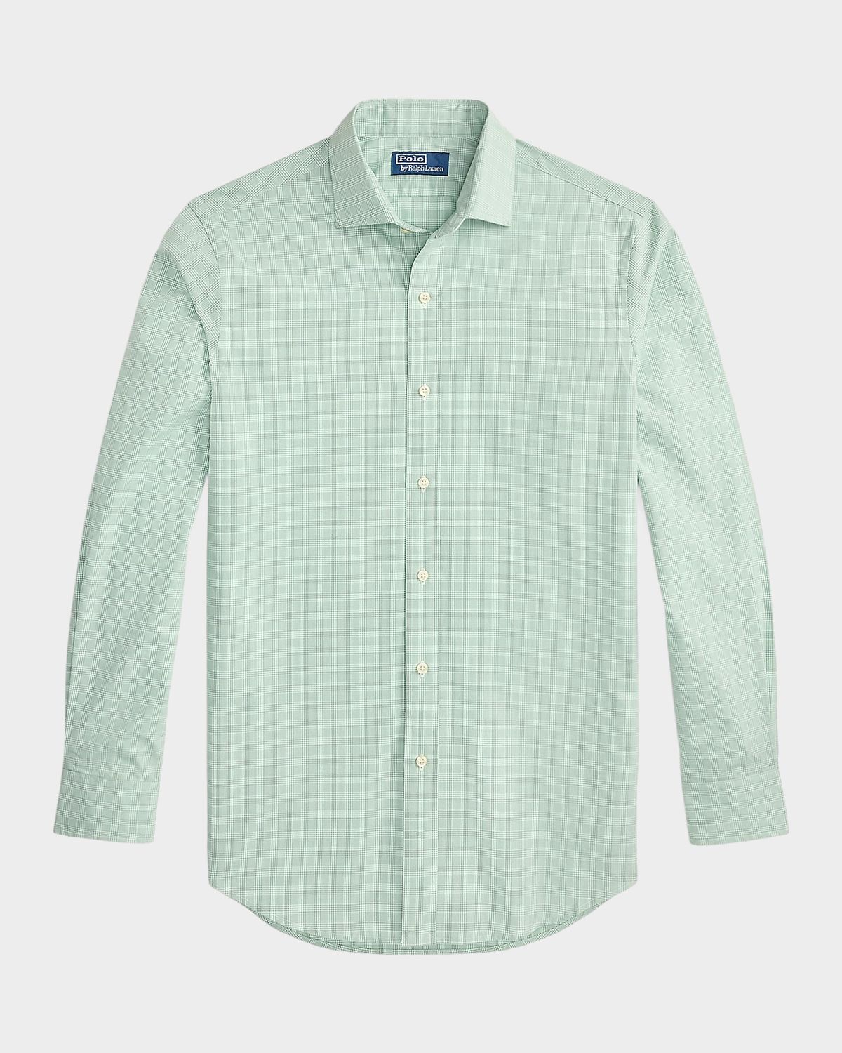 Polo Ralph Lauren Men 's Classic Fit Glen Plaid Poplin Sport Shirt