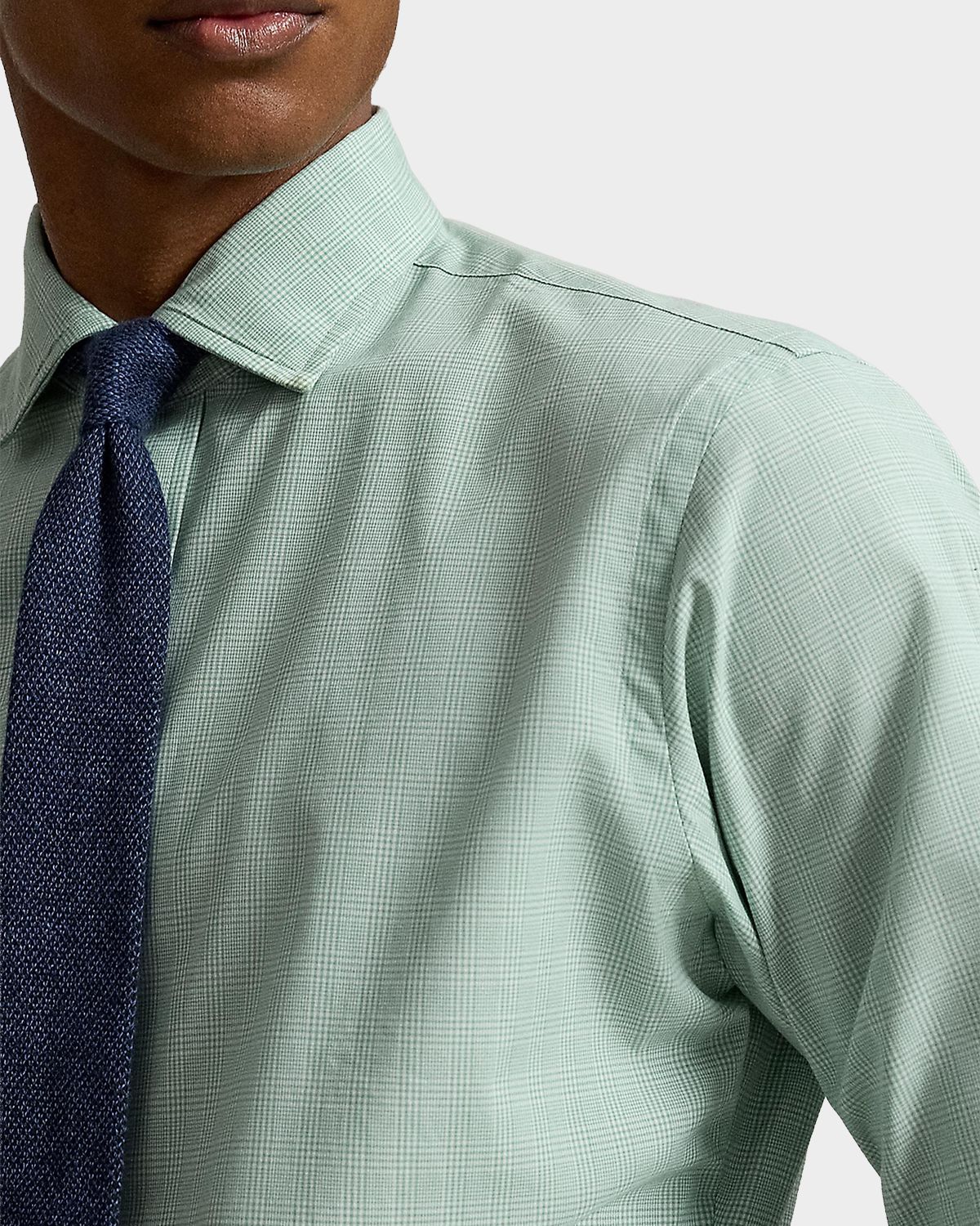 Polo Ralph Lauren Men 's Classic Fit Glen Plaid Poplin Sport Shirt | Thumbnail 5