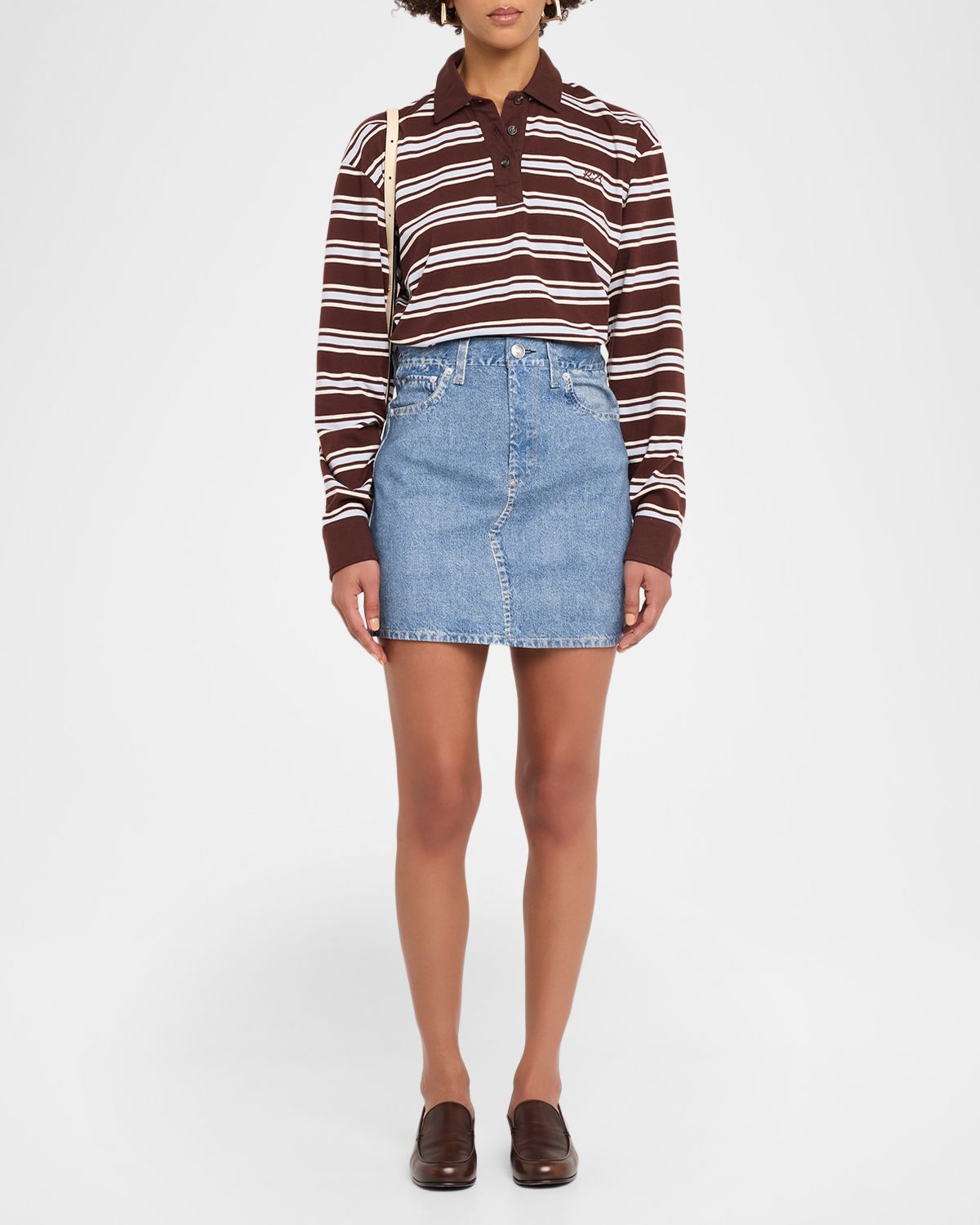 Rag & Bone rb Miramar Ponte Mini Skirt