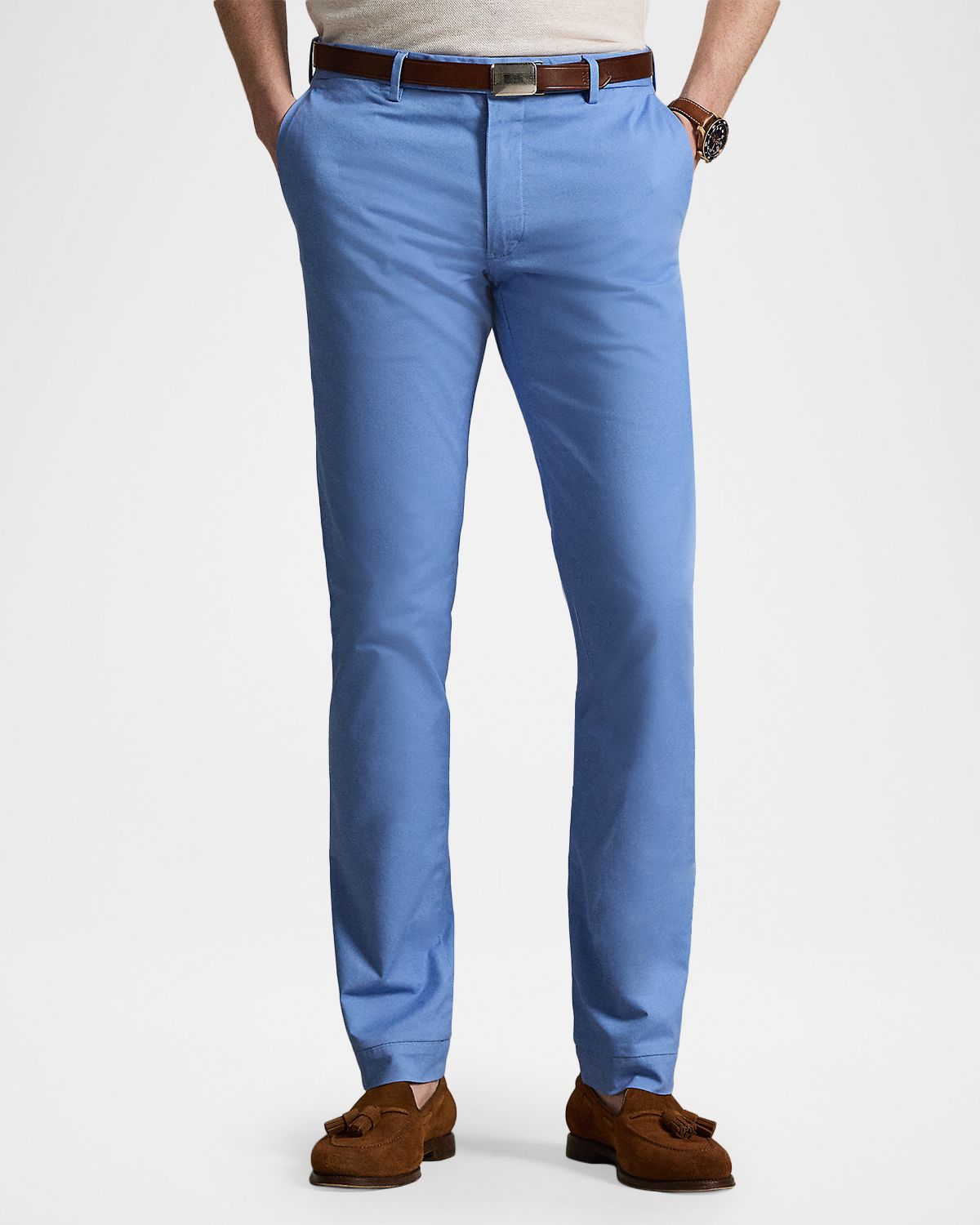 Polo Ralph Lauren Men 's Stretch Twill Slim-Fit Trousers | Thumbnail 4 Polo Ralph Lauren Men 's Stretch Twill Slim-Fit Trousers | Thumbnail 4