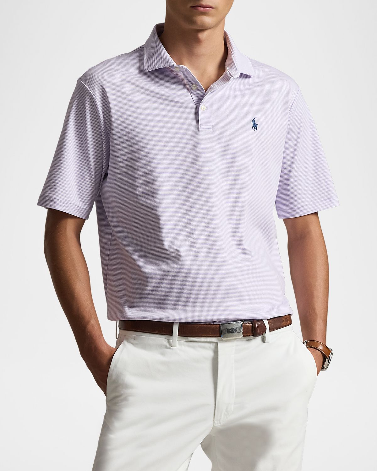 Polo Ralph Lauren Men 's Classic-Fit Soft Cotton Polo Shirt | Thumbnail 4
