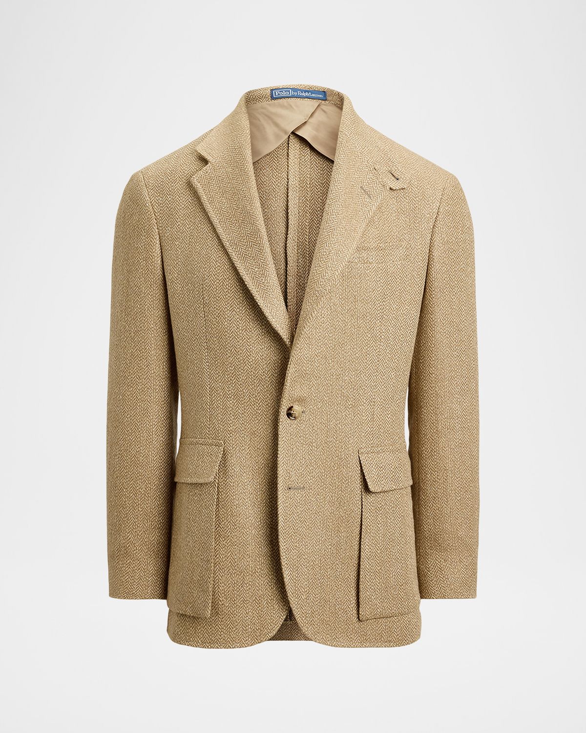 Polo Ralph Lauren Men 's Herringbone Linen Blend Single-Breasted Sport Coat