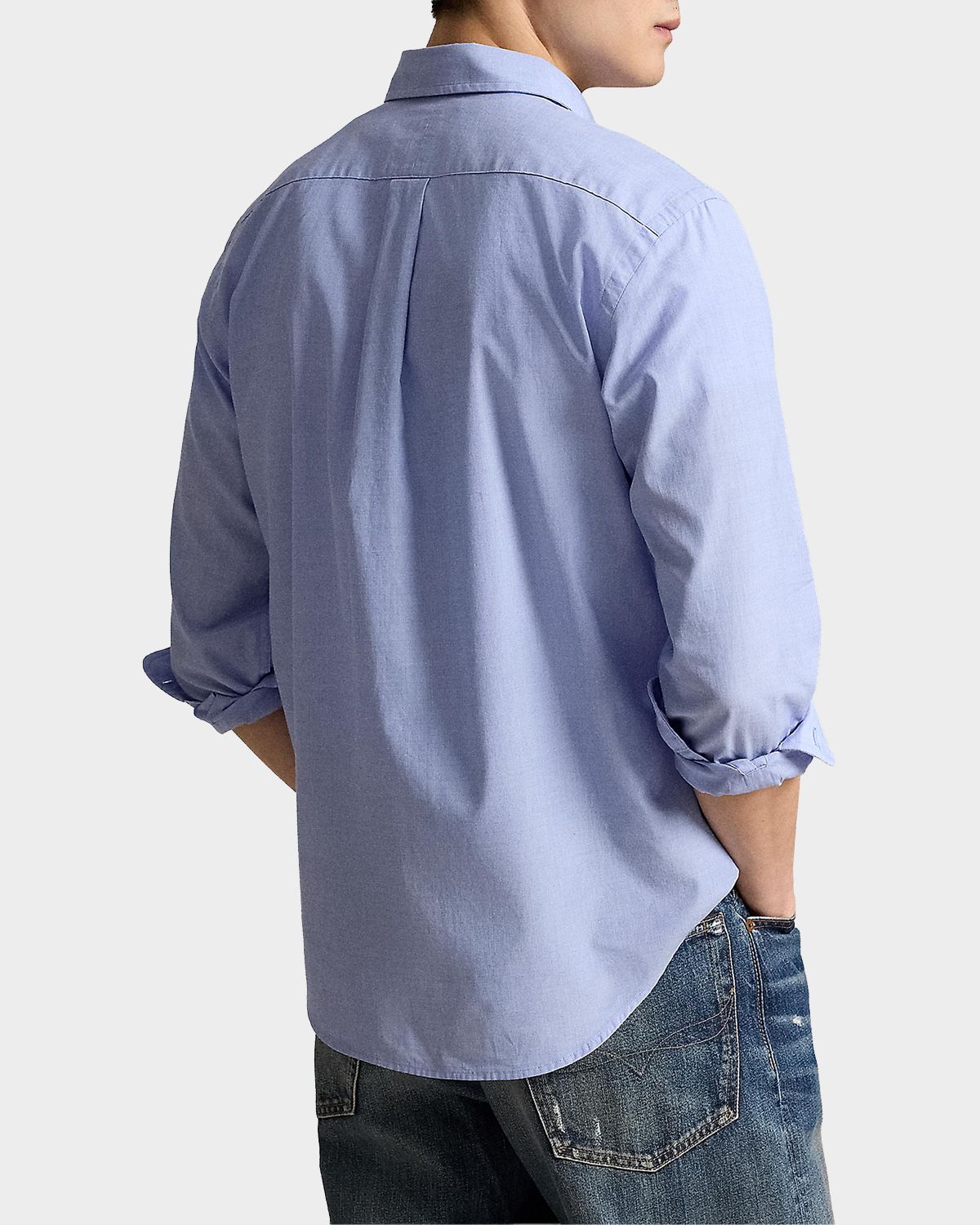 Polo Ralph Lauren Men 's Classic Fit End-On-End Workshirt | Thumbnail 3