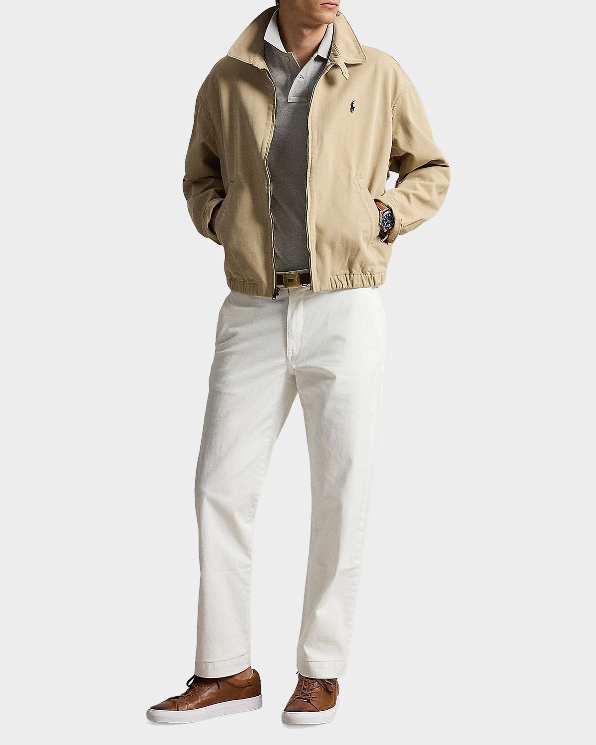 Polo Ralph Lauren Men 's The Iconic Mesh Polo Shirt | Thumbnail 2 Polo Ralph Lauren Men 's The Iconic Mesh Polo Shirt | Thumbnail 2